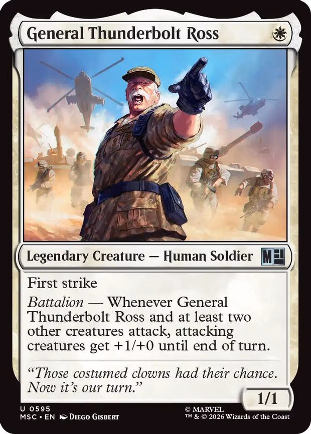 General Thunderbolt Ross - U (595)