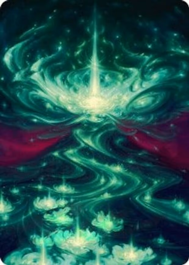 Genesis Wave Art Card