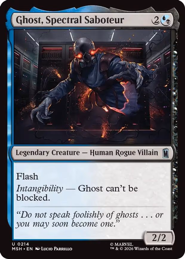 Ghost, Spectral Saboteur - U (214)