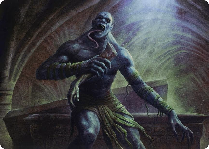 Ghoul Art Card