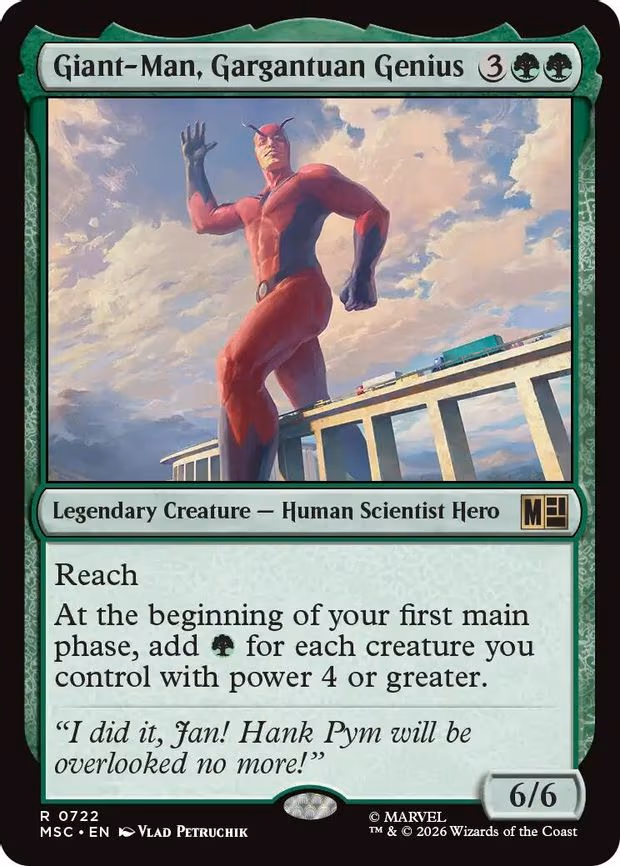 Giant-Man, Gargantuan Genius - R (722)