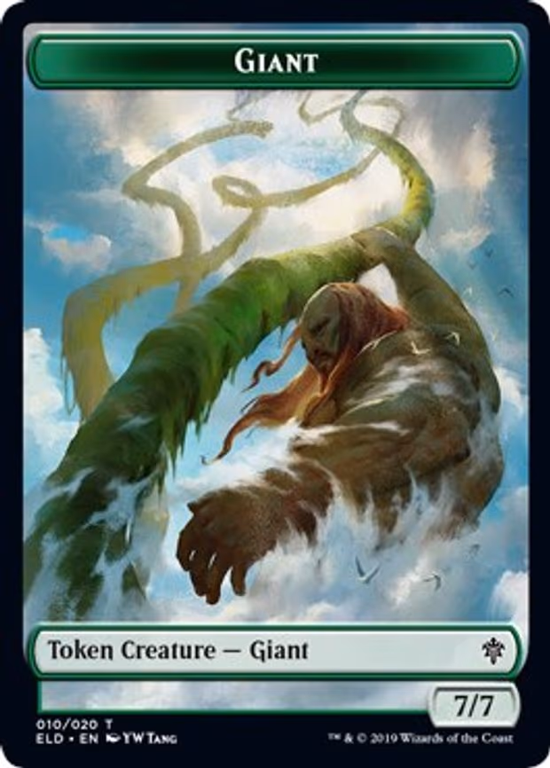 Giant // Food (017) Double-Sided Token