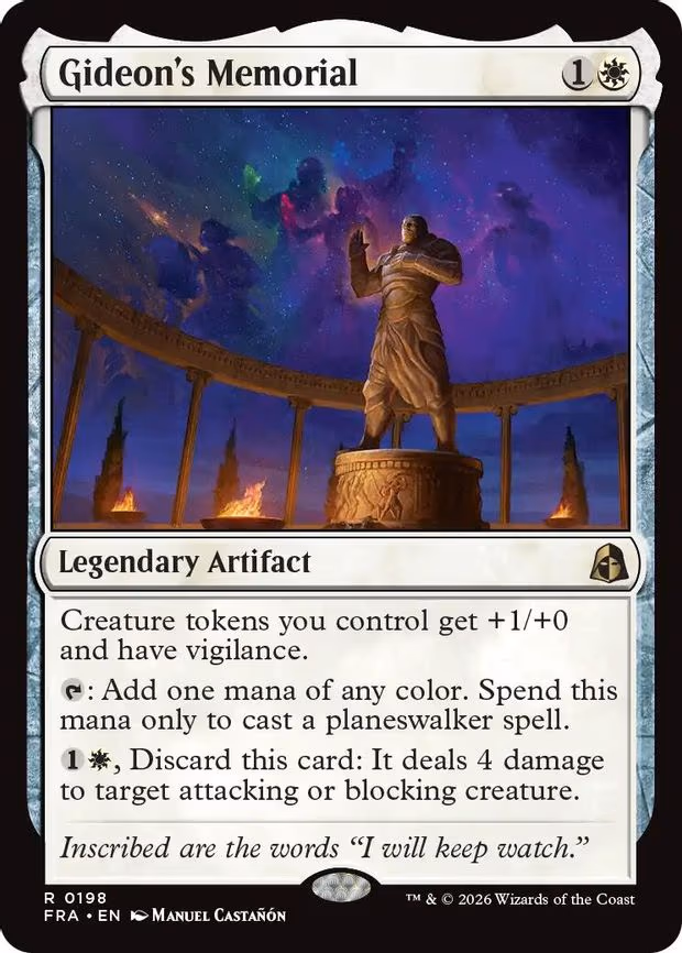 Gideon's Memorial - R (198)
