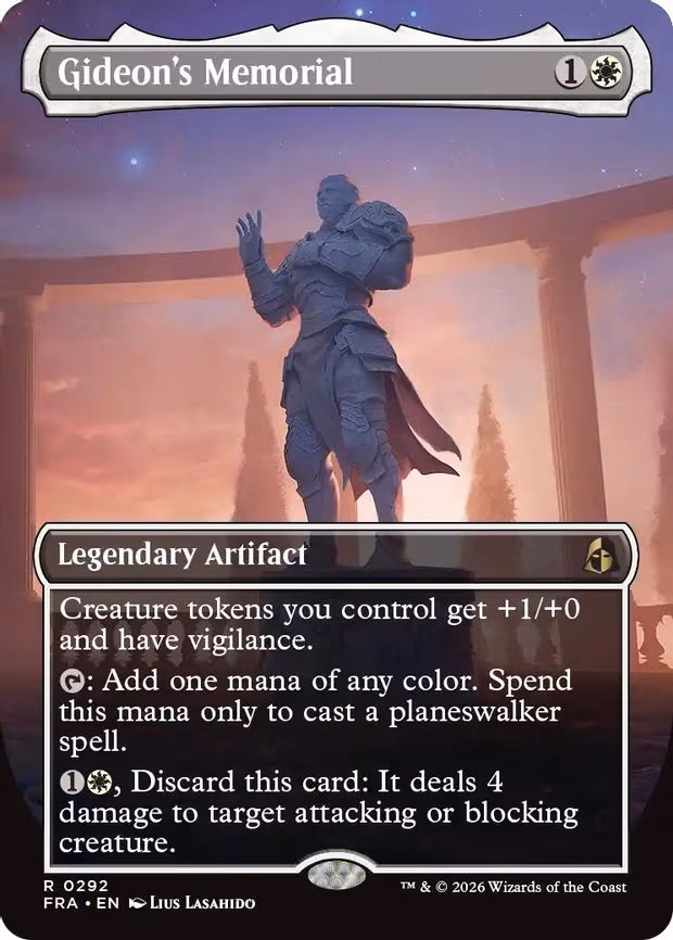 Gideon's Memorial - R (292)