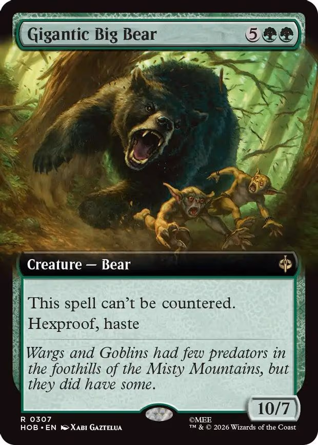 Gigantic Big Bear - R (307)