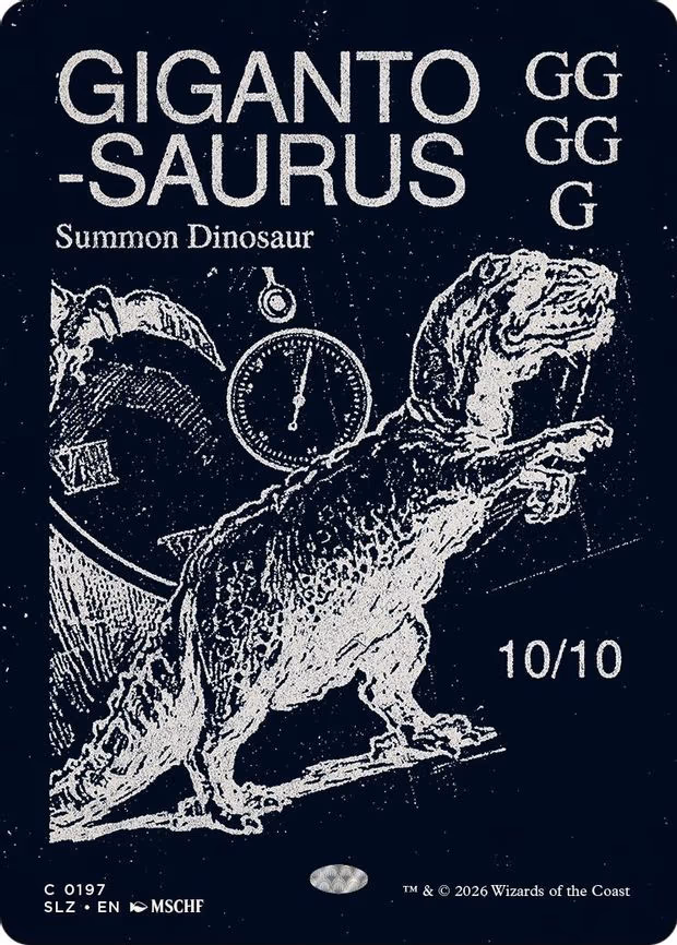 Gigantosaurus - C (197)