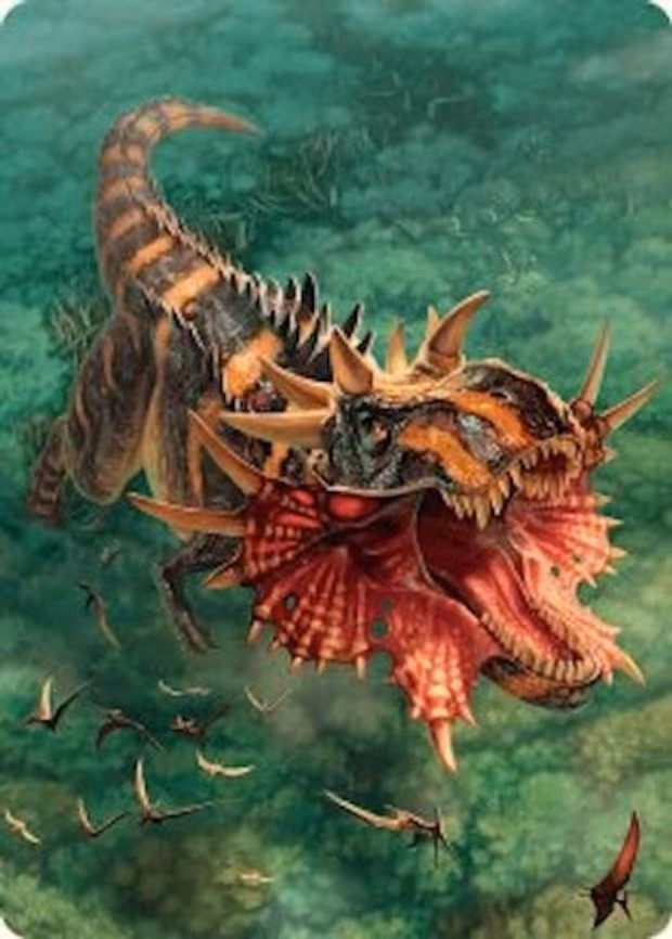 Gigantosaurus Art Card