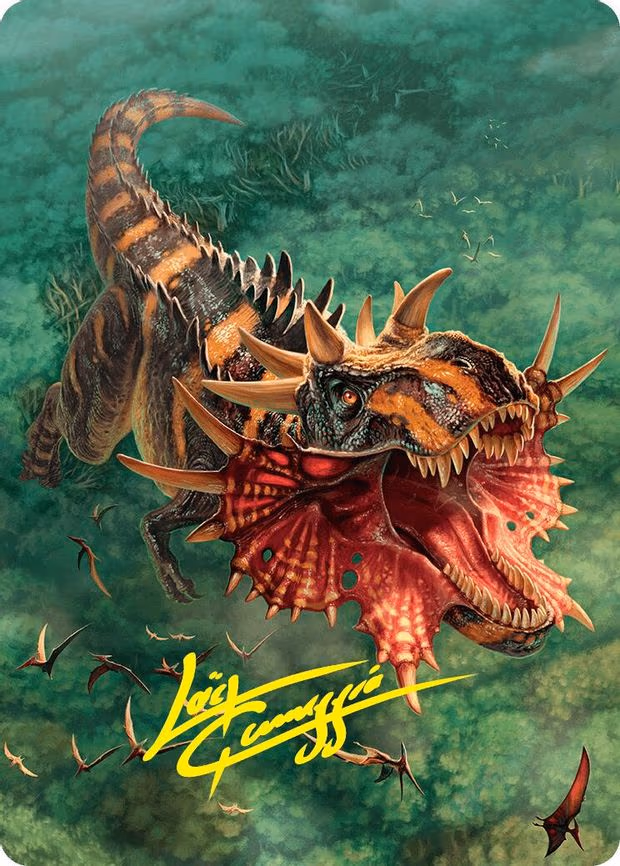 Gigantosaurus Art Card