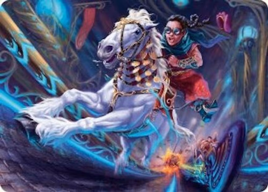 Gilded Ghoda Art Card