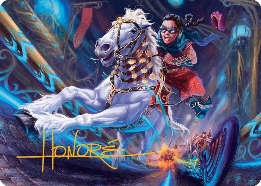 Gilded Ghoda Art Card