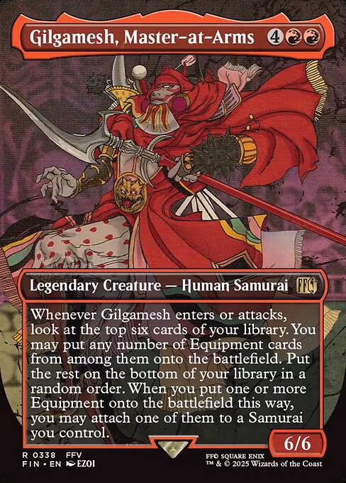 Gilgamesh, Master-at-Arms