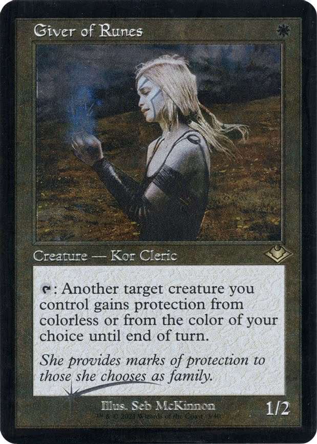Giver of Runes (Retro Frame)