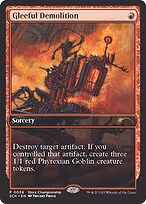 Gleeful Demolition