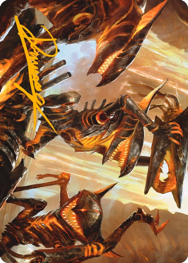 Gleeful Demolition Art Card