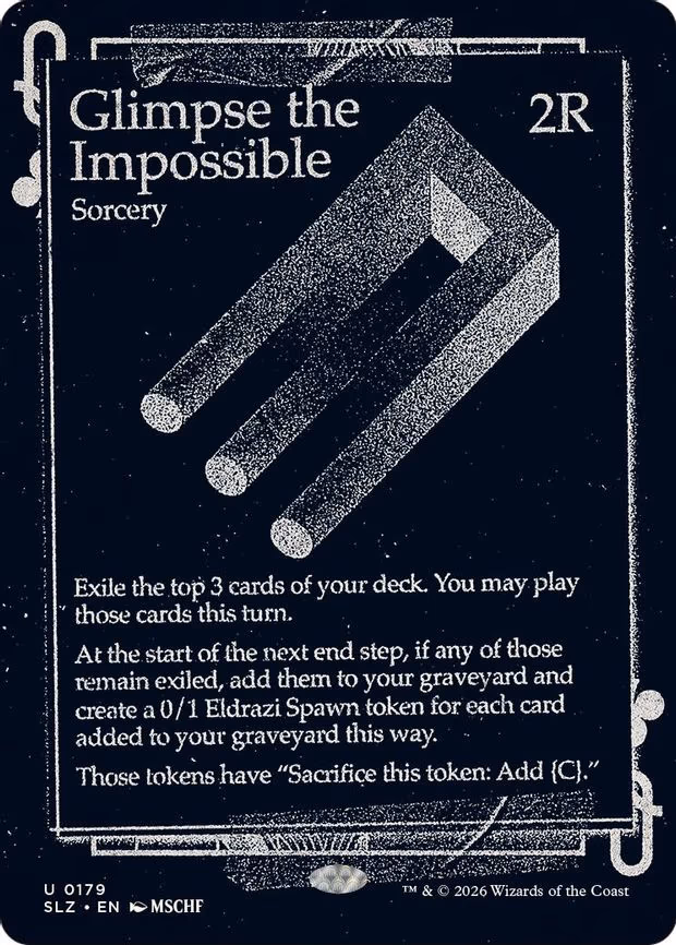 Glimpse the Impossible - U (179)