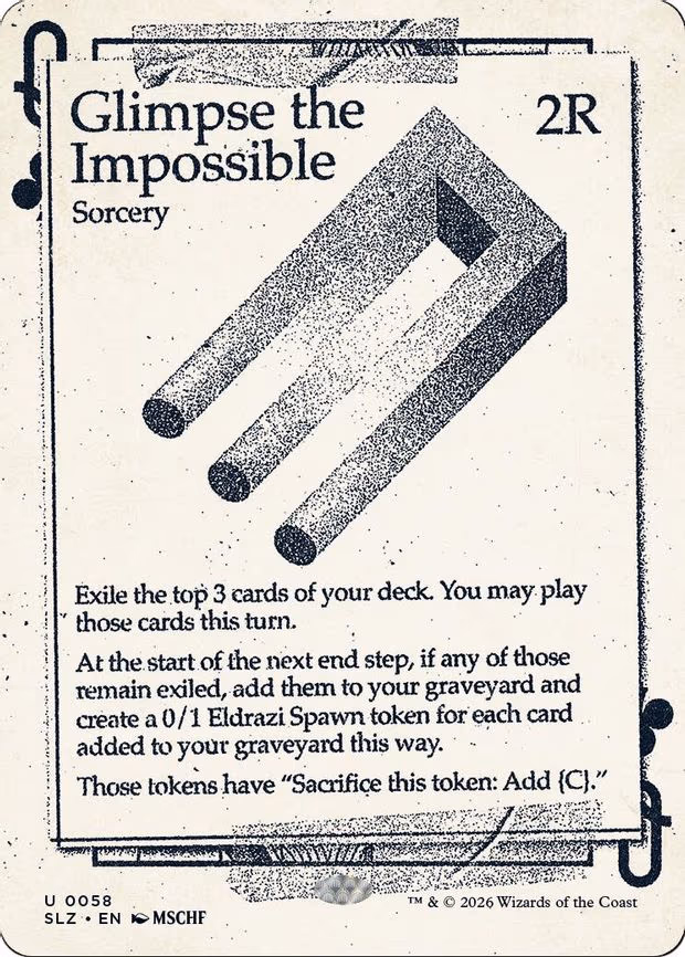 Glimpse the Impossible - U (58)