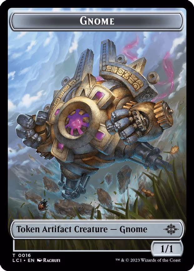 Gnome // Dinosaur (0001) Double-Sided Token