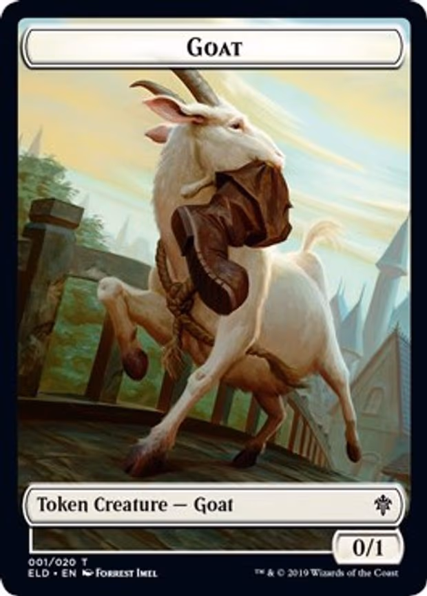 Goat // Food (017) Double-Sided Token
