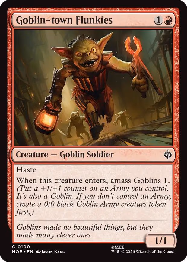 Goblin-town Flunkies - C (100)