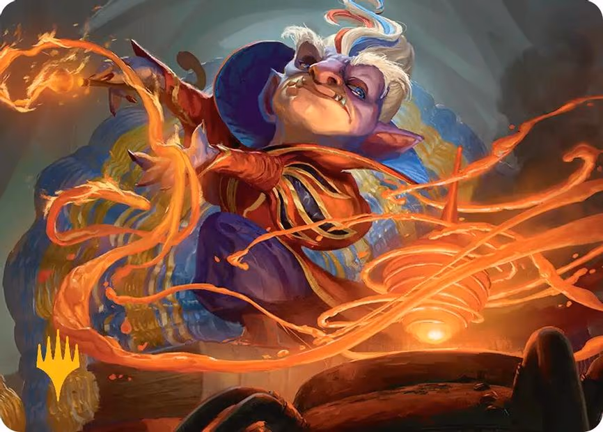 Goblin Glasswright Art Card