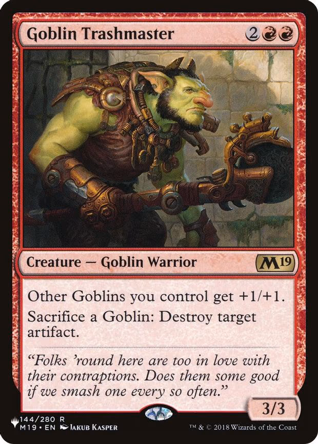 Goblin Trashmaster - R (144)