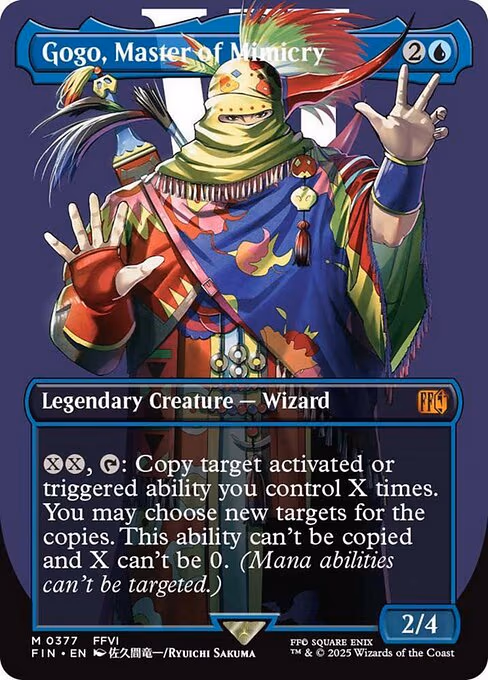 Gogo, Master of Mimicry