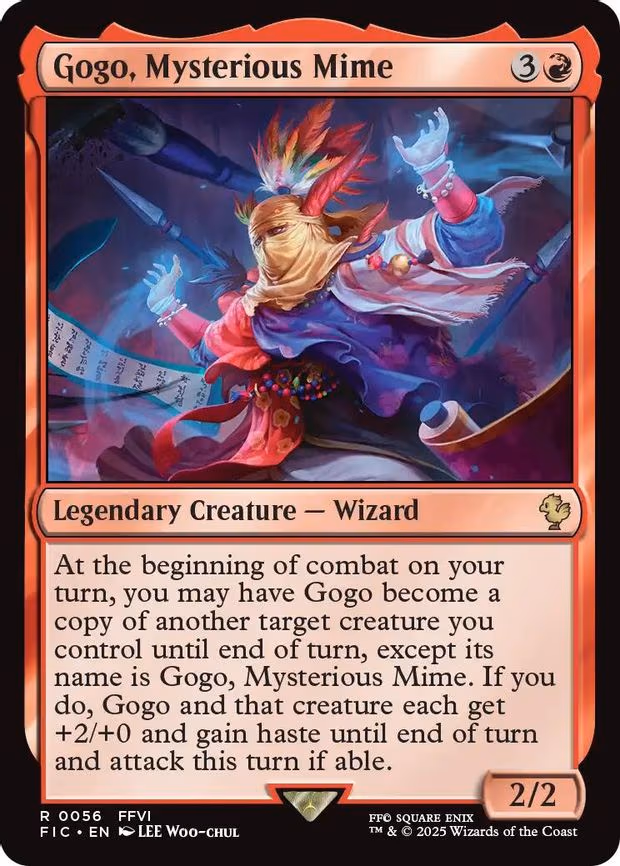 Gogo, Mysterious Mime