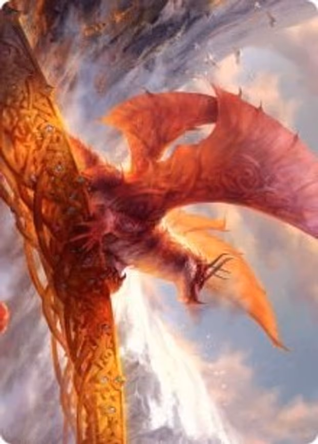 Goldspan Dragon Art Card