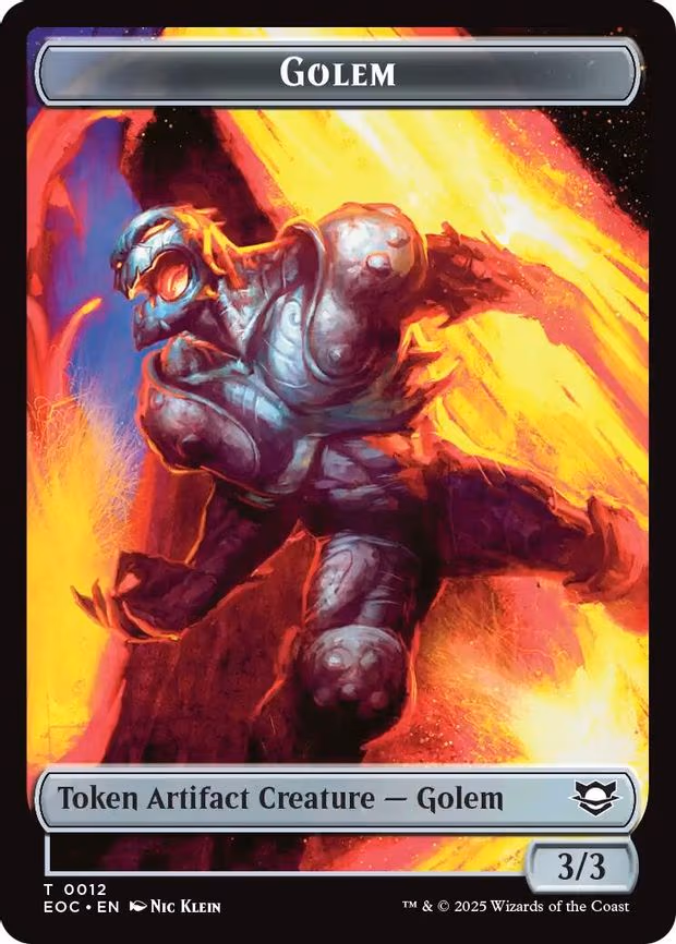 Golem (0012) // Golem (0014) Double-Sided Token