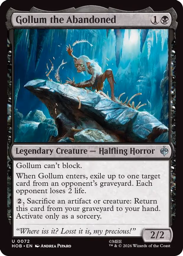 Gollum the Abandoned - U (72)
