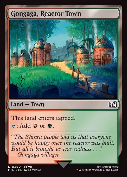 Gongaga, Reactor Town