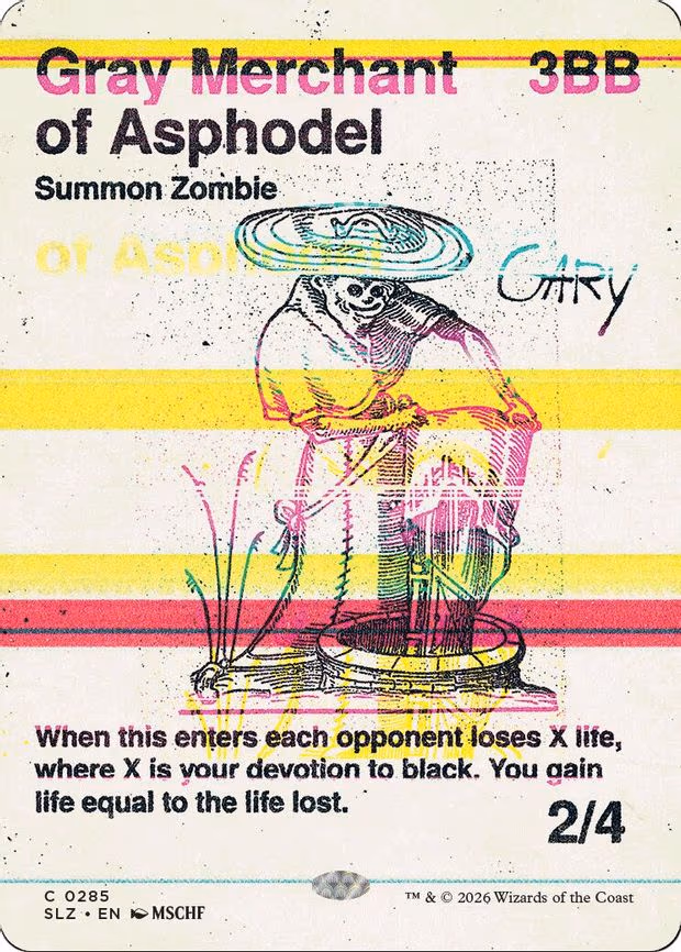 Gray Merchant of Asphodel - C (285)