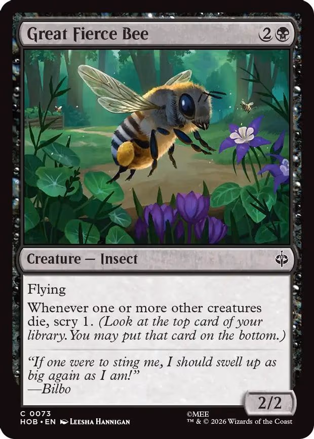 Great Fierce Bee - C (73)