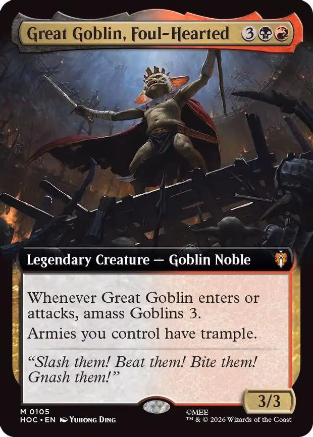 Great Goblin, Foul-Hearted - M (105)