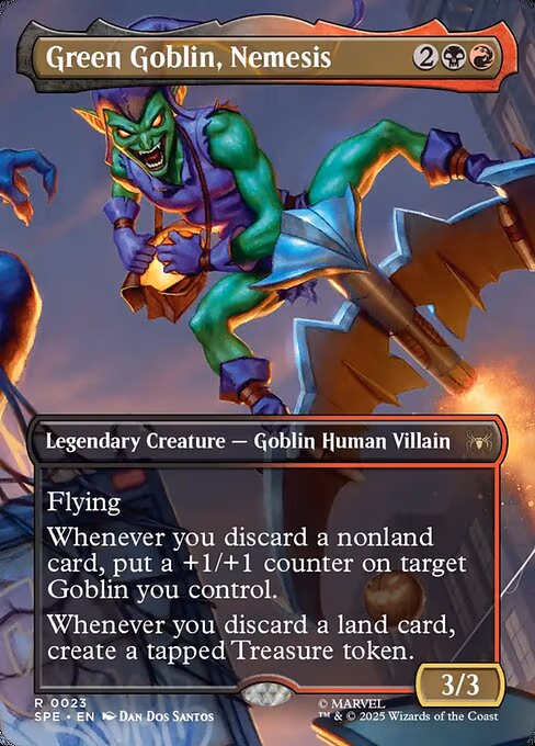 Green Goblin, Nemesis