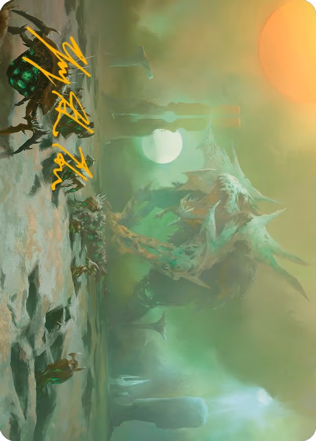 Green Sun's Twilight Art Card