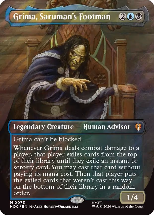 Grima, Saruman's Footman - M (73)