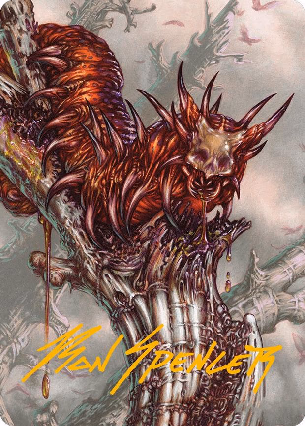 Grist, Voracious Larva Art Card