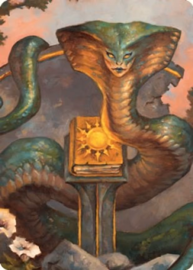 Guardian Naga Art Card