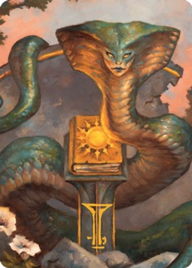 Guardian Naga Art Card