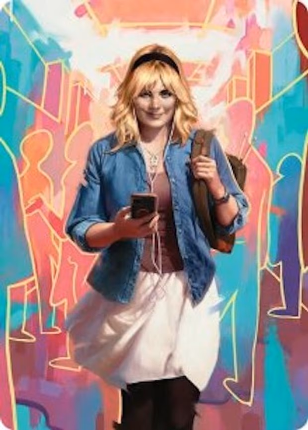 Gwen Stacy Art Card