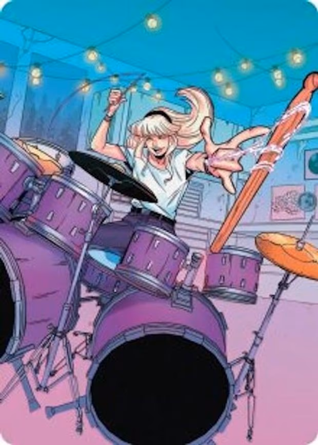 Gwen Stacy Art Card