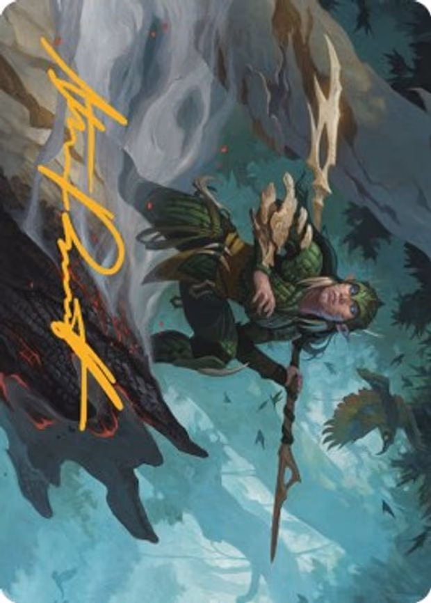 Gwenna, Eyes of Gaea Art Card