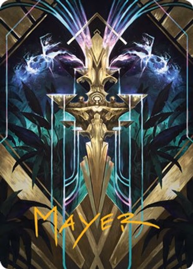 Halo Fountain Art Card