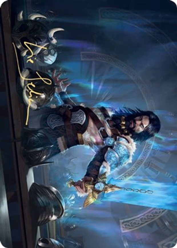 Halvar, God of Battle Art Card