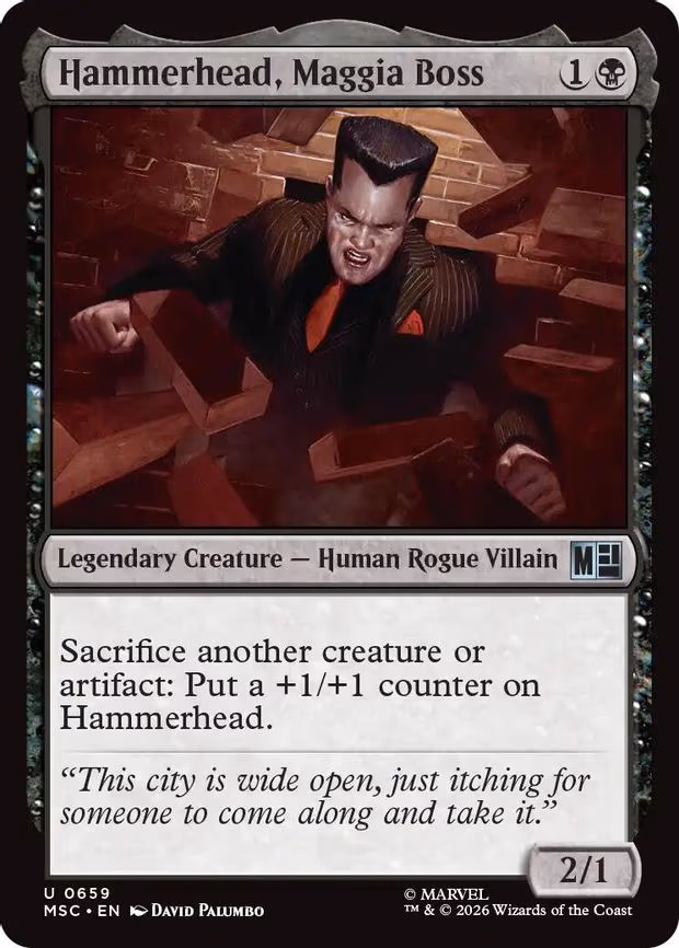Hammerhead, Maggia Boss - U (659)