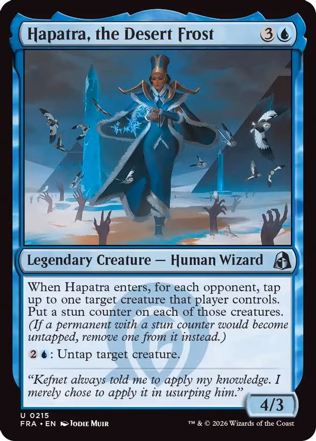 Hapatra, the Desert Frost - U (215)