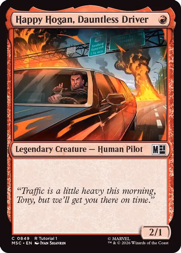Happy Hogan, Dauntless Driver - C (849)