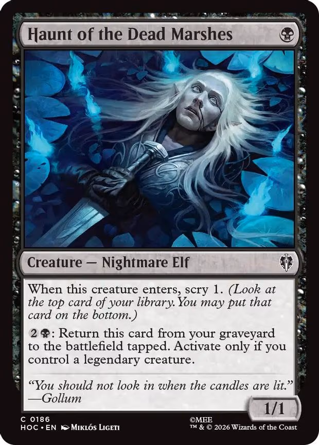 Haunt of the Dead Marshes - C (186)