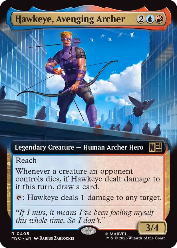 Hawkeye, Avenging Archer - R (405)
